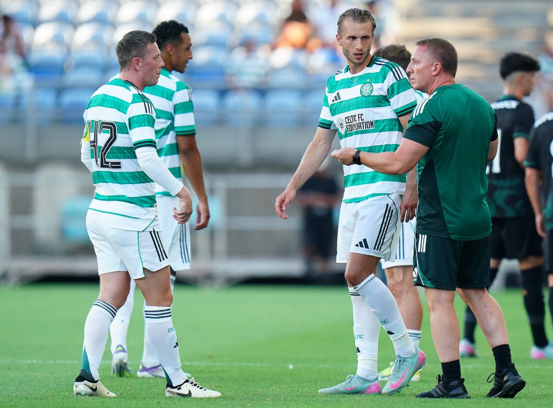 ‘You can’t’ &ndash; Brendan Rodgers’ big message to Adam Idah after Celtic’s win vs Sporting CP