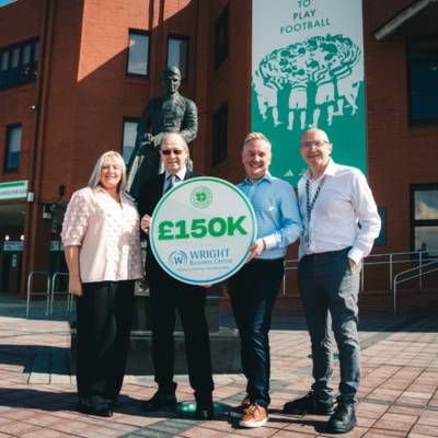 Celtic FC Foundation awarded £150K grant from Wright Business Centre