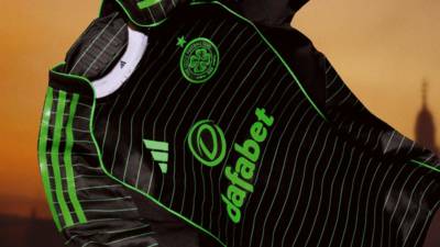 Henrik Larsson returns for Celtic’s sleek 2025/26 away kit unveiling