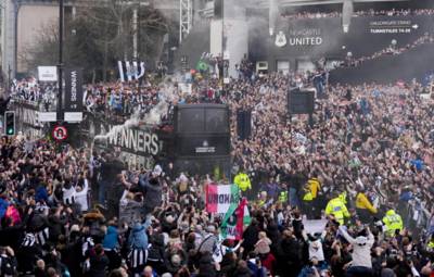The exact number of supporters Newcastle will take to Celtic Park this weekend