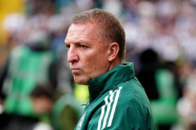 ‘A lot of work to do’ – Brendan Rodgers issues Celtic transfer update