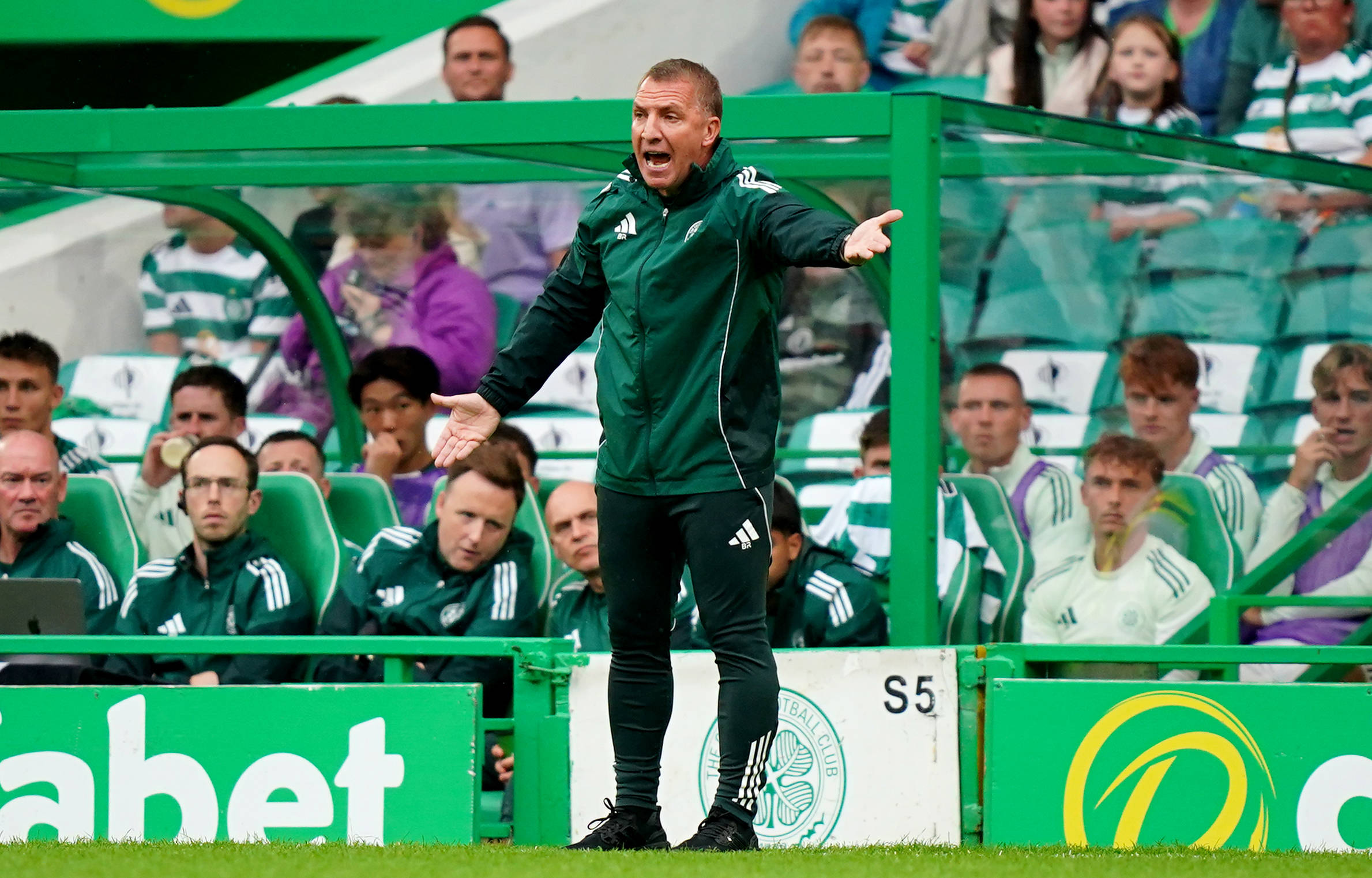 Brendan Rodgers gives Celtic transfer update, admits there’s ‘a lot of work to do’