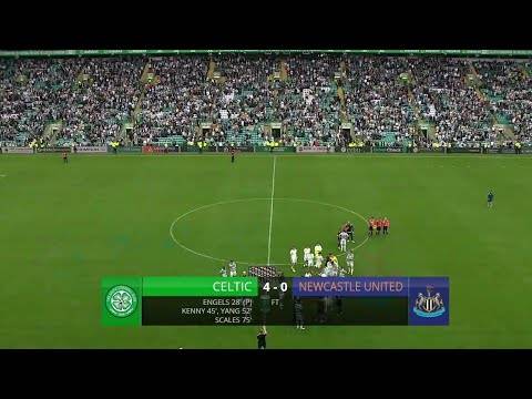 Celtic 4-0 Newcastle Goals & Highlights &ndash; Adidas Cup Champions