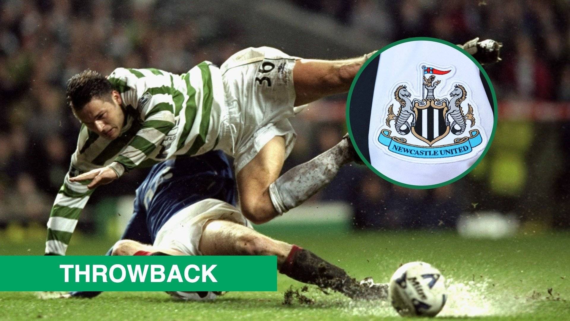 He played for Celtic and Newcastle United, now he lives a very wholesome life away from football