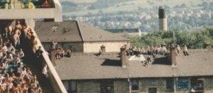 Photo Of The Day – Celtic Fans Watch Newcastle Friendly From Rooftop