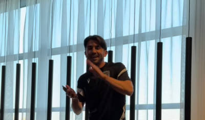 Watch: Ex-Celtic man Greg Taylor belts out ABBA classic in brilliant PAOK initiation