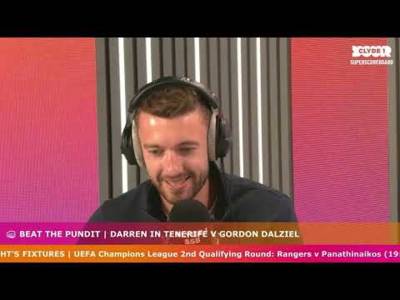 Beat the Pundit | Darren in Tenerife V Gordon Dalziel