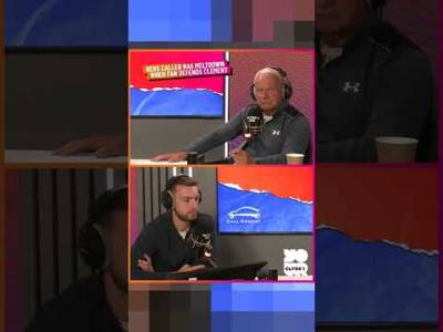 Caller has MELTDOWN live on-air