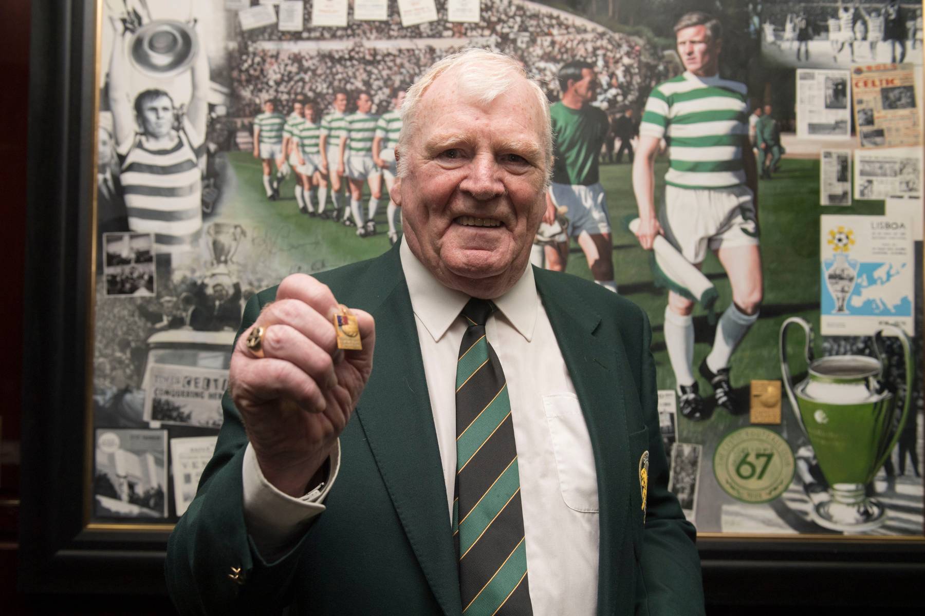 Celtic legend John Fallon dies aged 84 as club lead tributes to Lisbon Lion