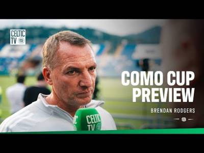 ?️ Match Preview | Brendan Rodgers previews the Como Cup (23/07/25)