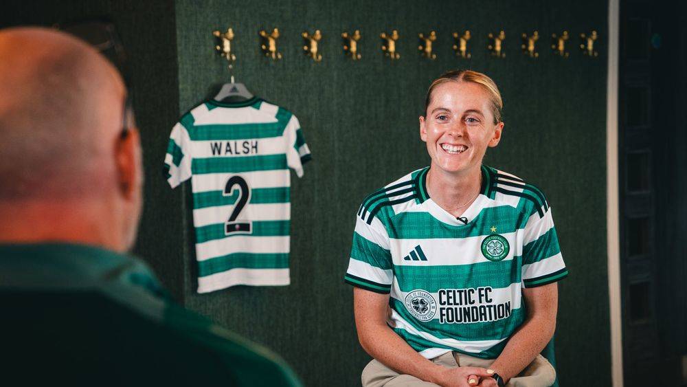 Claire Walsh: It’s really exciting to have joined a club as big as Celtic