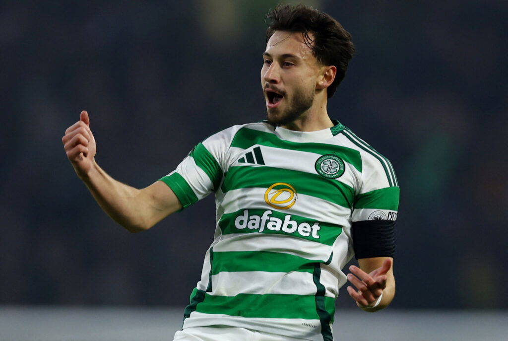Nicolas Kuhn Spotted At Celtic vs Ajax