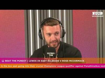 Beat the Pundit | Lewis in East Kilbride V Ross Mccormack