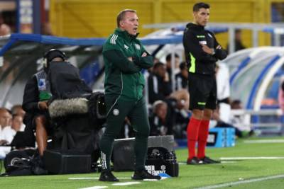 “It depends on what your ambition is,” Brendan Rodgers’ tactful message