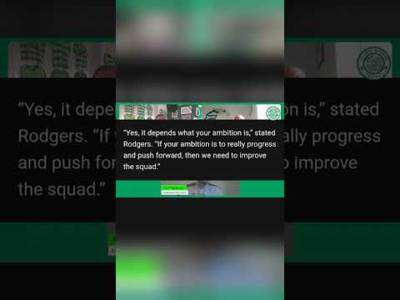 Brendan’s Bold Statement on Squad Ambition