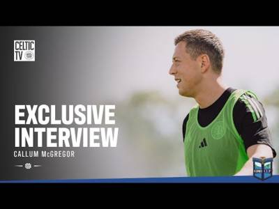 Callum McGregor Exclusive | Final Training in Como & Looking Ahead to Flag Day (27/07/25)