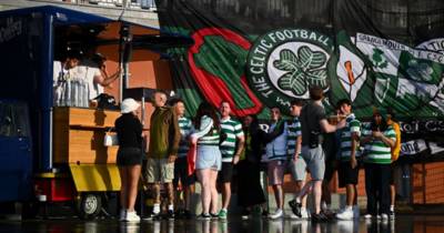 Celtic fans spot superstar holding their shirt in Como but it’s not quite what they wanted as transfer clock ticks down