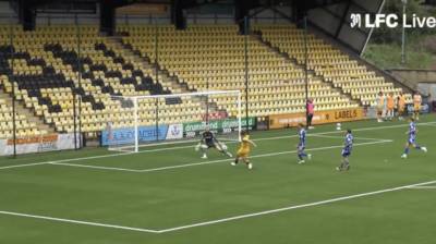 Watch as Celtic’s Adam Montgomery scores on Livingston loan debut