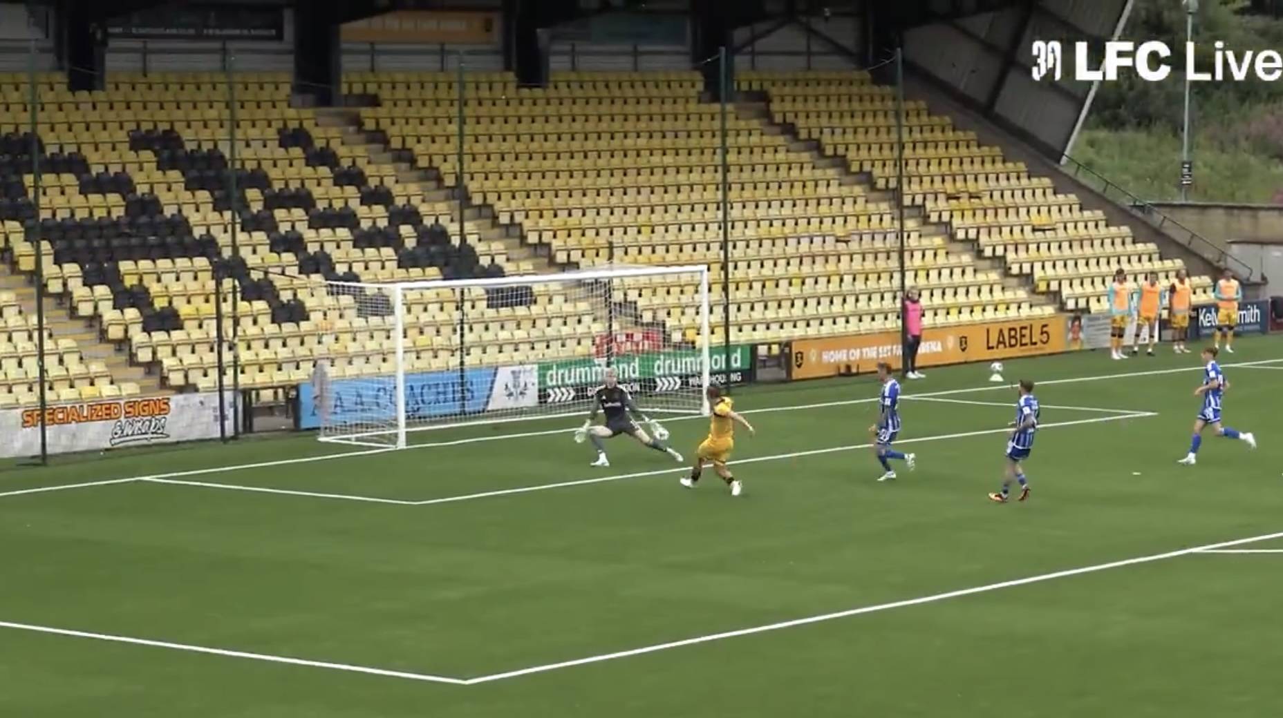 Watch as Celtic’s Adam Montgomery scores on Livingston loan debut