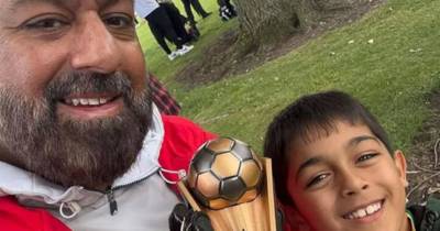 Schoolboy who quit football after ‘vile, racist abuse’ returns to sport