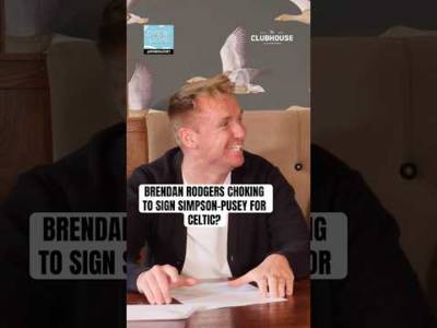 BRENDAN RODGERS KEEN ON SIMPSON-PUSEY FOR CELTIC? #celtic #football #podcast