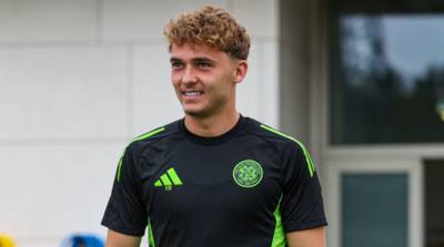 Callum Osmand shouts out the staff member who helped him settle most at Celtic