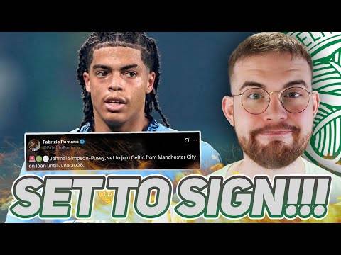 JAHMAI SIMPSON-PUSEY “SET TO SIGN” FOR CELTIC as Rodgers expects big week for Celtic...