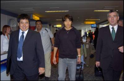 Shunsuke Nakamura arrived at Celtic twenty years ago