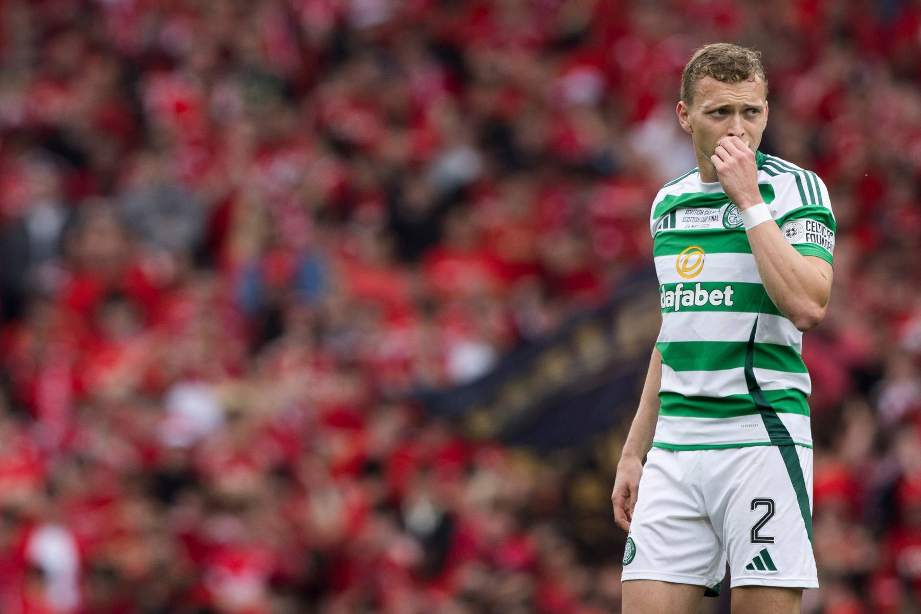 Alistair Johnston vows to make Celtic’s separation from the Scottish Cup temporary
