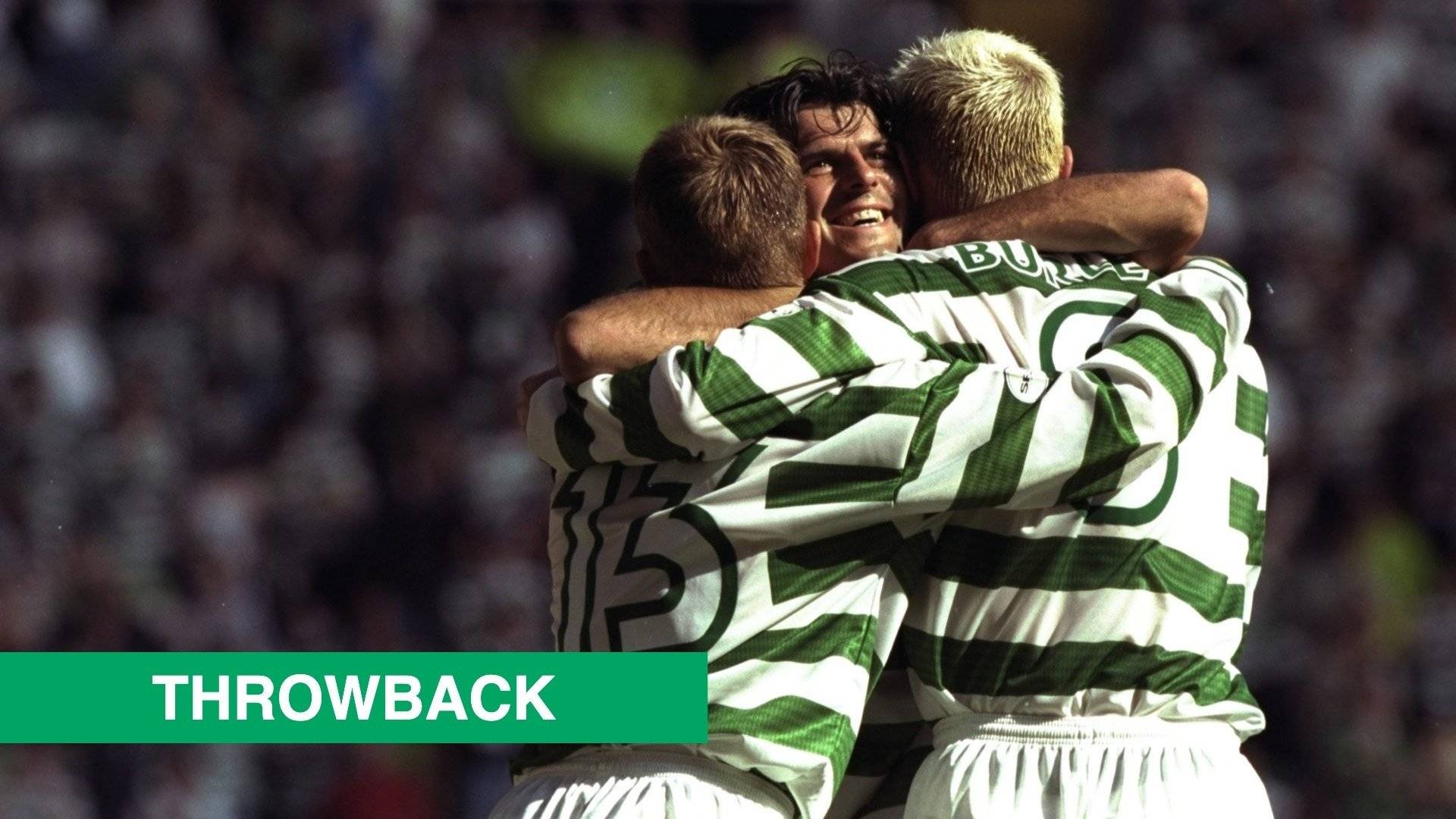 Celtic’s biggest victory on the opening day of the season saw them hammer Dunfermline in 1998