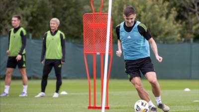 Training Gallery: Celtic v St Mirren