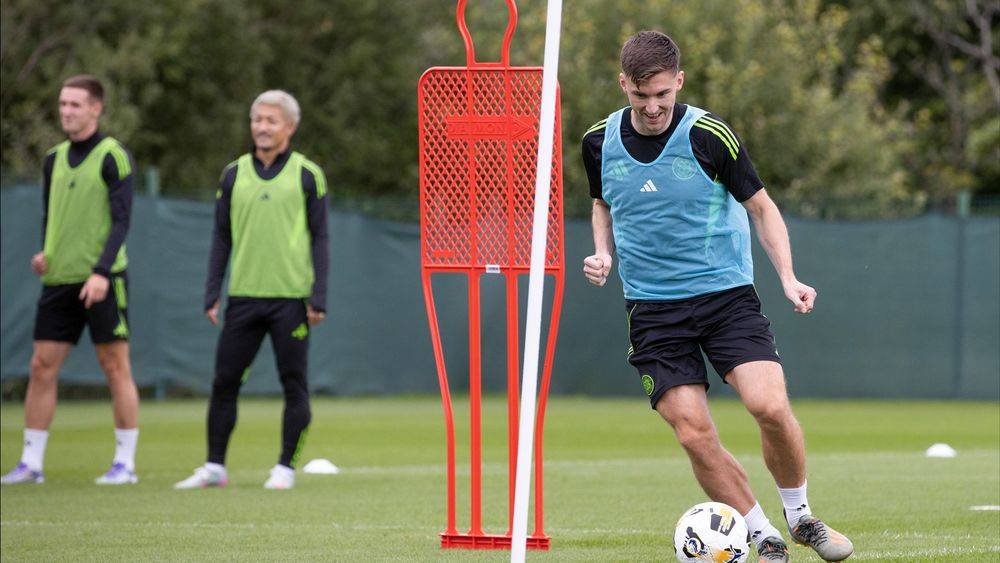 Training Gallery: Celtic v St Mirren