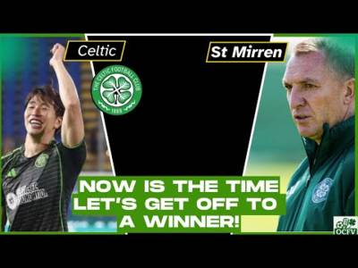 Celtic v St Mirren pre-game build-up