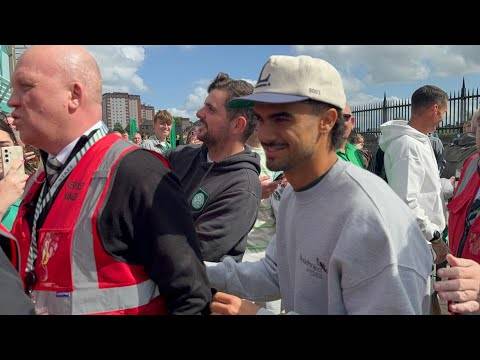 Jota Arriving Before the Celtic V St Mirren Game!!!