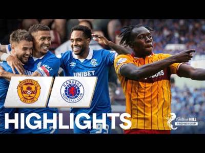 Motherwell 1-1 Rangers | Emmanuel Longelo’s Late Strike Secues A Point! | William Hill Premiership
