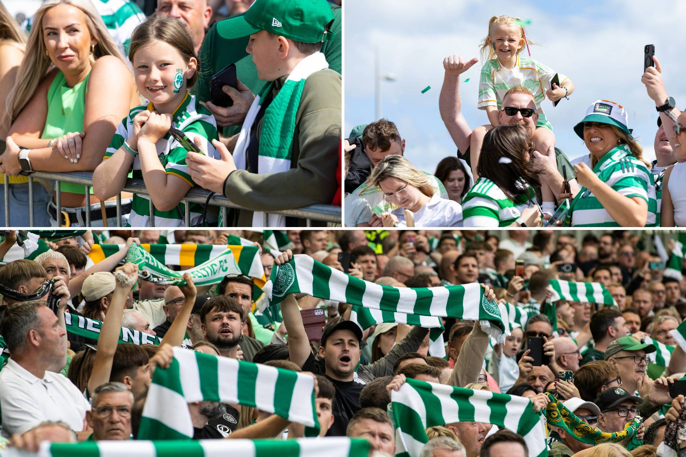20 brilliant photos of Celtic fans celebrating flag day with the team v St Mirren &ndash; gallery