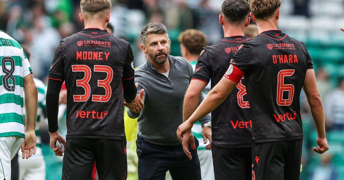 Stephen Robinson hails Saints performance after Celtic’s time-wasting exploits