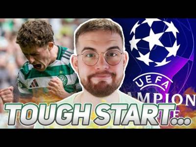 CELTIC LEARN CHAMPIONS LEAGUE FATE! | + REACTION to tough opening day win...