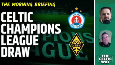 Celtic learn their Champions League opponents ahead of imminent signing announcement