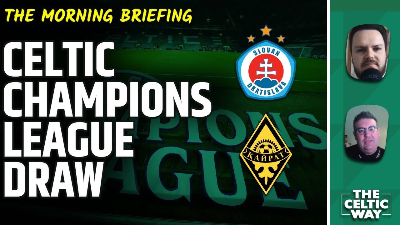 Celtic learn their Champions League opponents ahead of imminent signing announcement