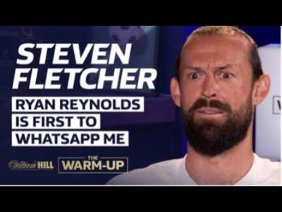 Steven Fletcher on THE WARM-UP – Leaving Wrexham, Ryan Reynolds and Channing Tatum’s Superbowl ad