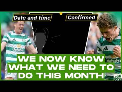 It’s make or Break for Celtic and RODGERS