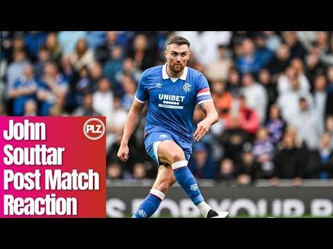? John Souttar reveals HUGE update on Rangers future | John Souttar Post Match Reaction