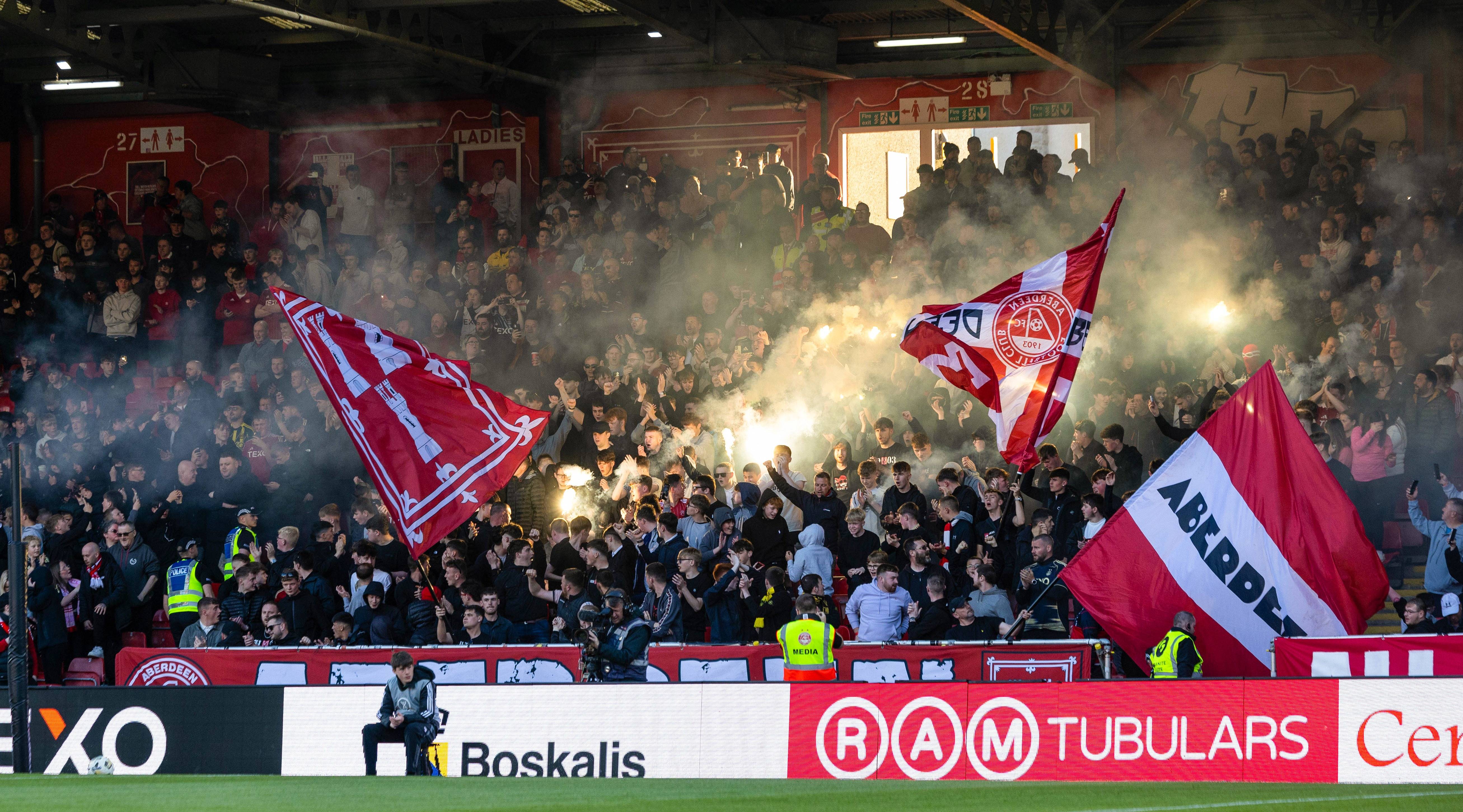 ‘We would plead’: Aberdeen response to SPFL sanction after pyro display at Celtic match