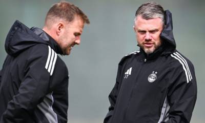 LIVE: Aberdeen pre-match press conference ahead of Celtic’s Pittodrie visit
