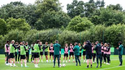 Training Gallery: Aberdeen v Celtic