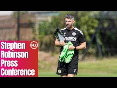 🗣️”We have one of the best midfields in the country” | Stephen Robinson Press Conference