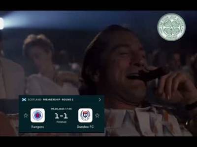 Rangers get away with a draw at snake mountain v Dundee 1-1