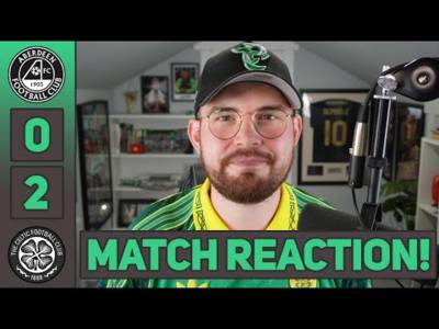 4 POINTS CLEAR ON MATCHDAY 2! | Aberdeen 0-2 Celtic | MATCH REACTION!