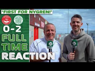 Aberdeen 0-2 Celtic | ‘First for Nygren!’ | Full-Time Reaction